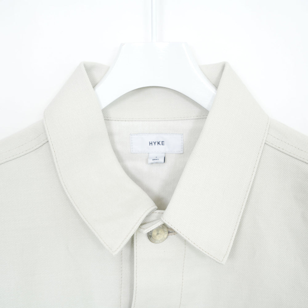 ジャケット・アウター HYKE BALLOON SLEEVE WHITE DENIM JACKET BALLOON SLEEVE WHITE DENIM JACKET TYPE2-バルーンスリーブ