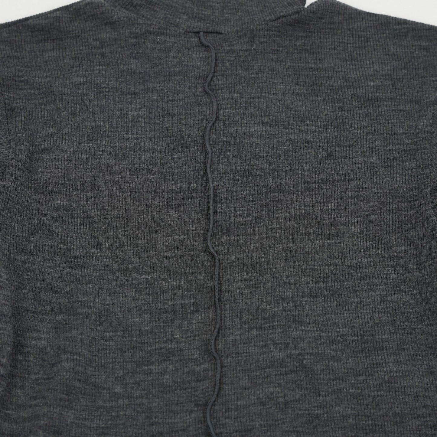 
                  
                    Pure Merino Wool Turtleneck Top -GRAY-
                  
                
