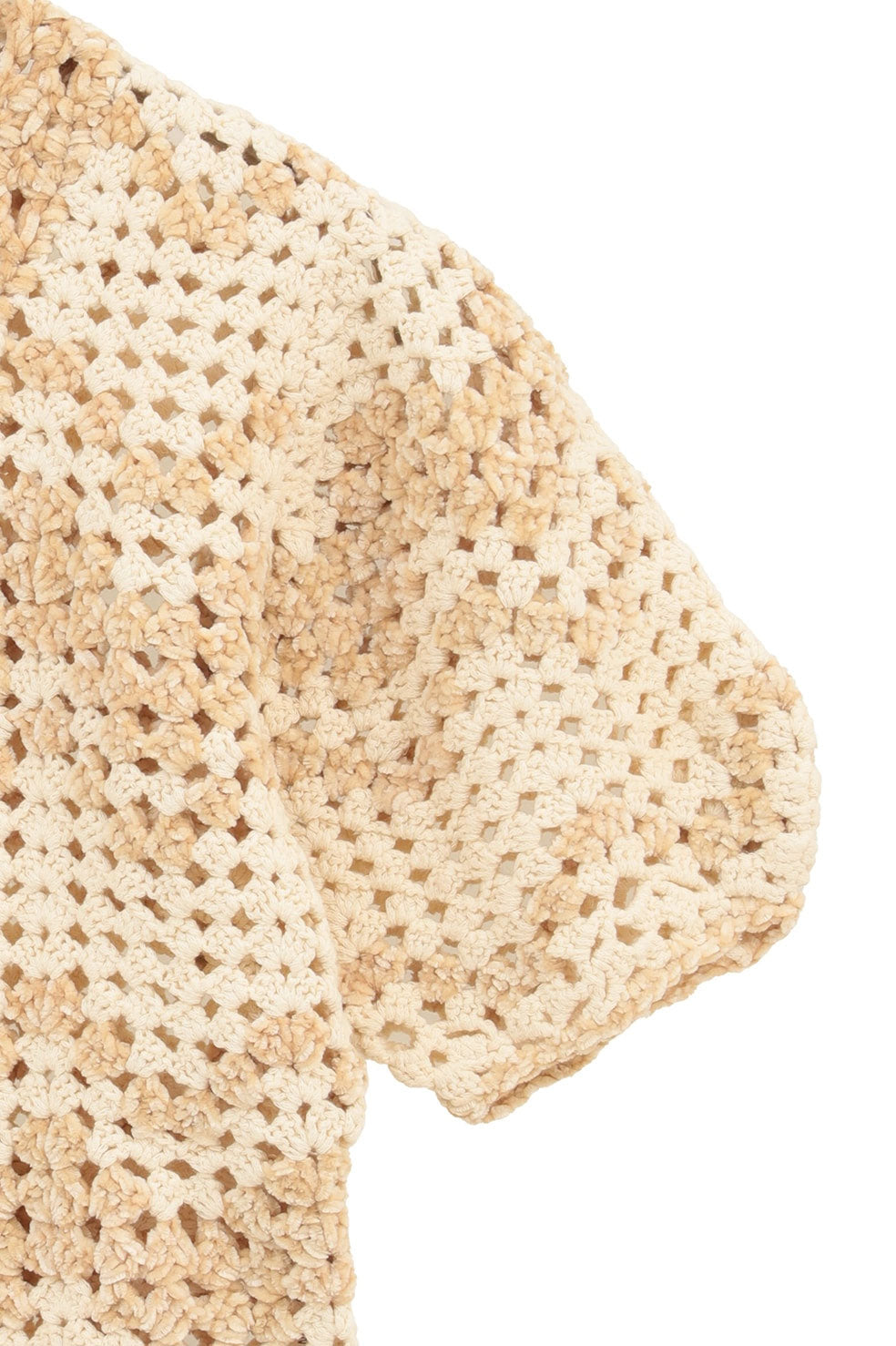 
                  
                    MALL BORDER HAND CROCHET KNIT CARDIGAN
                  
                