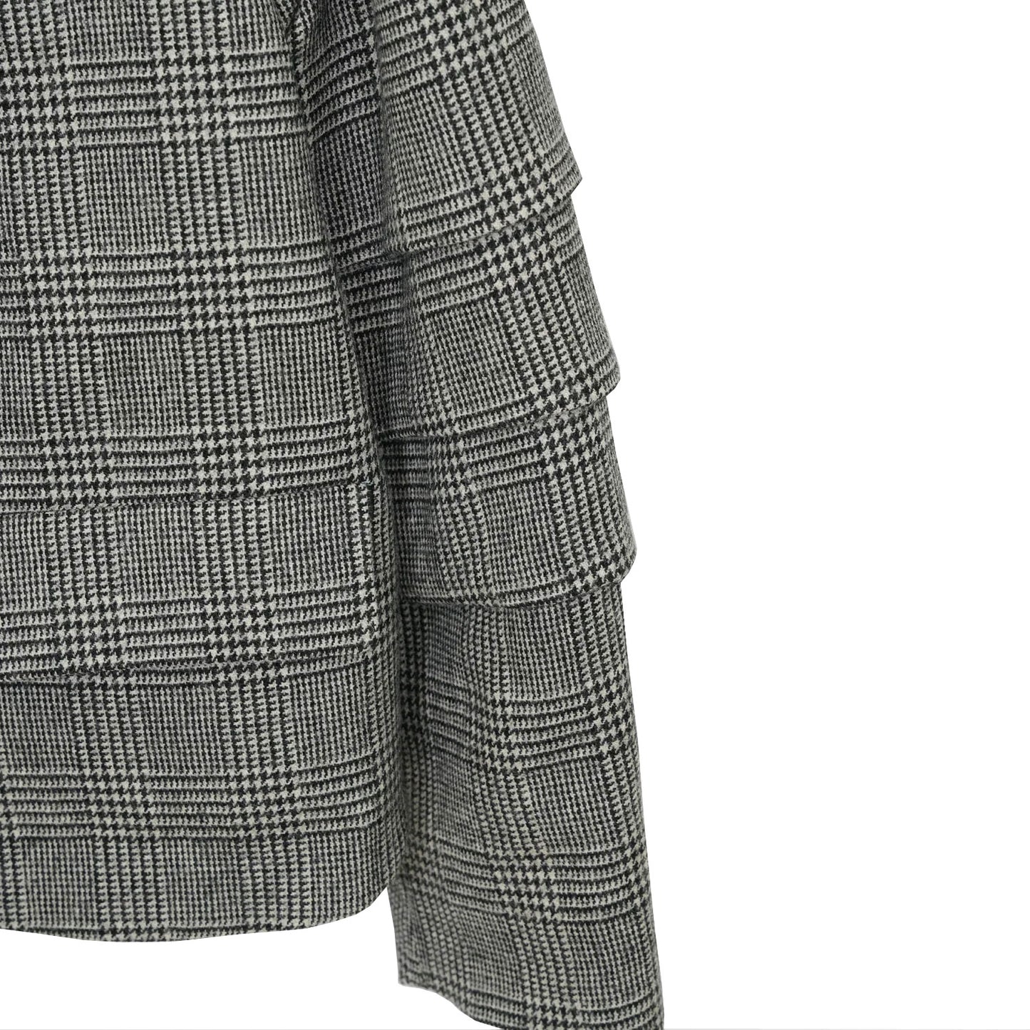 
                  
                    ウールツィード格子柄ジャケット -BLACK×WHITE-
                  
                