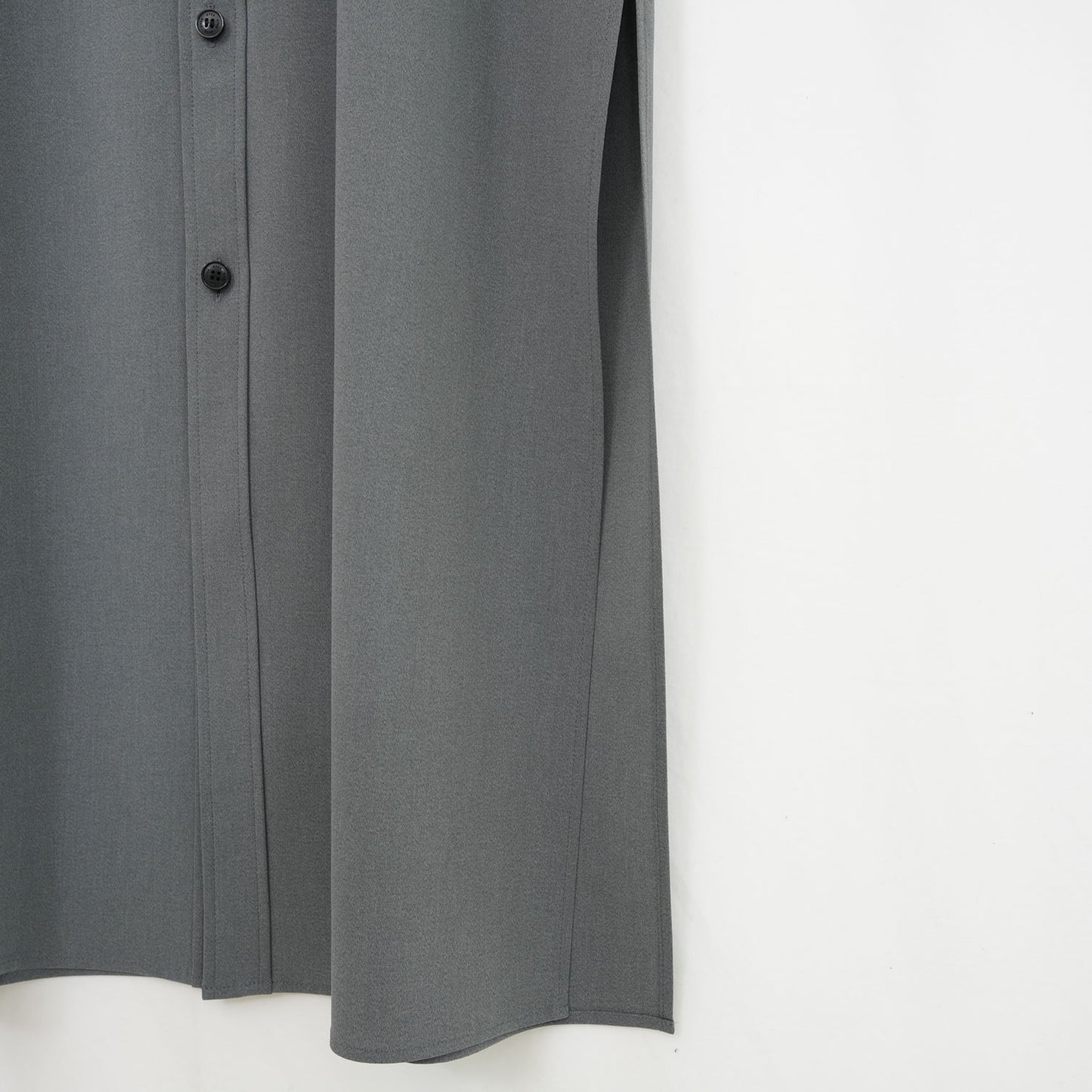 
                  
                    MAXI SHIRT DRESS-GREEN-
                  
                
