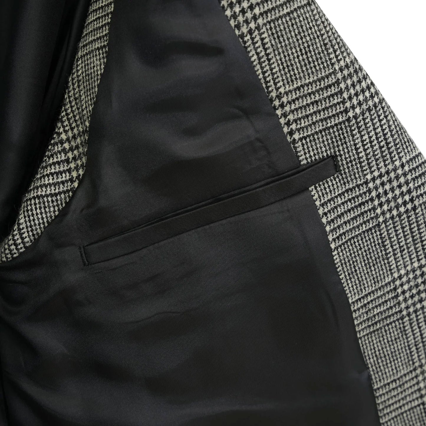 
                  
                    ウールツィード格子柄ジャケット -BLACK×WHITE-
                  
                