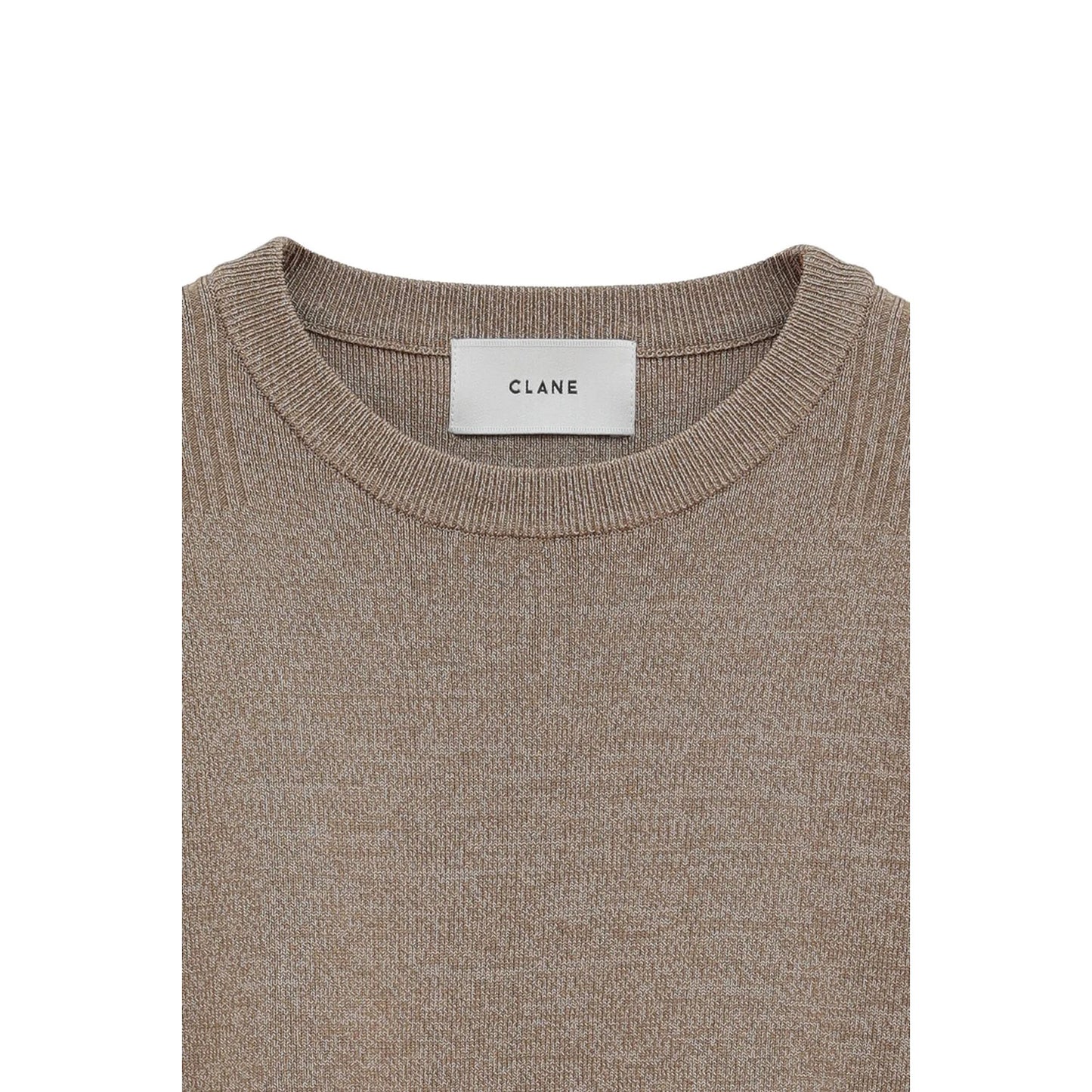 
                  
                    BASIC COMPACT KNIT TOPS -BEIGE-
                  
                