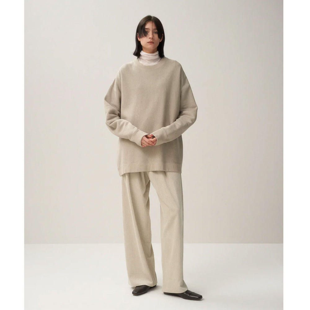 PWA 8W RIDGE SLACKS プア　コーデュロイパンツ ベージュ 【ストレッチ】パンツ ノータック 綿コーデュロイ
