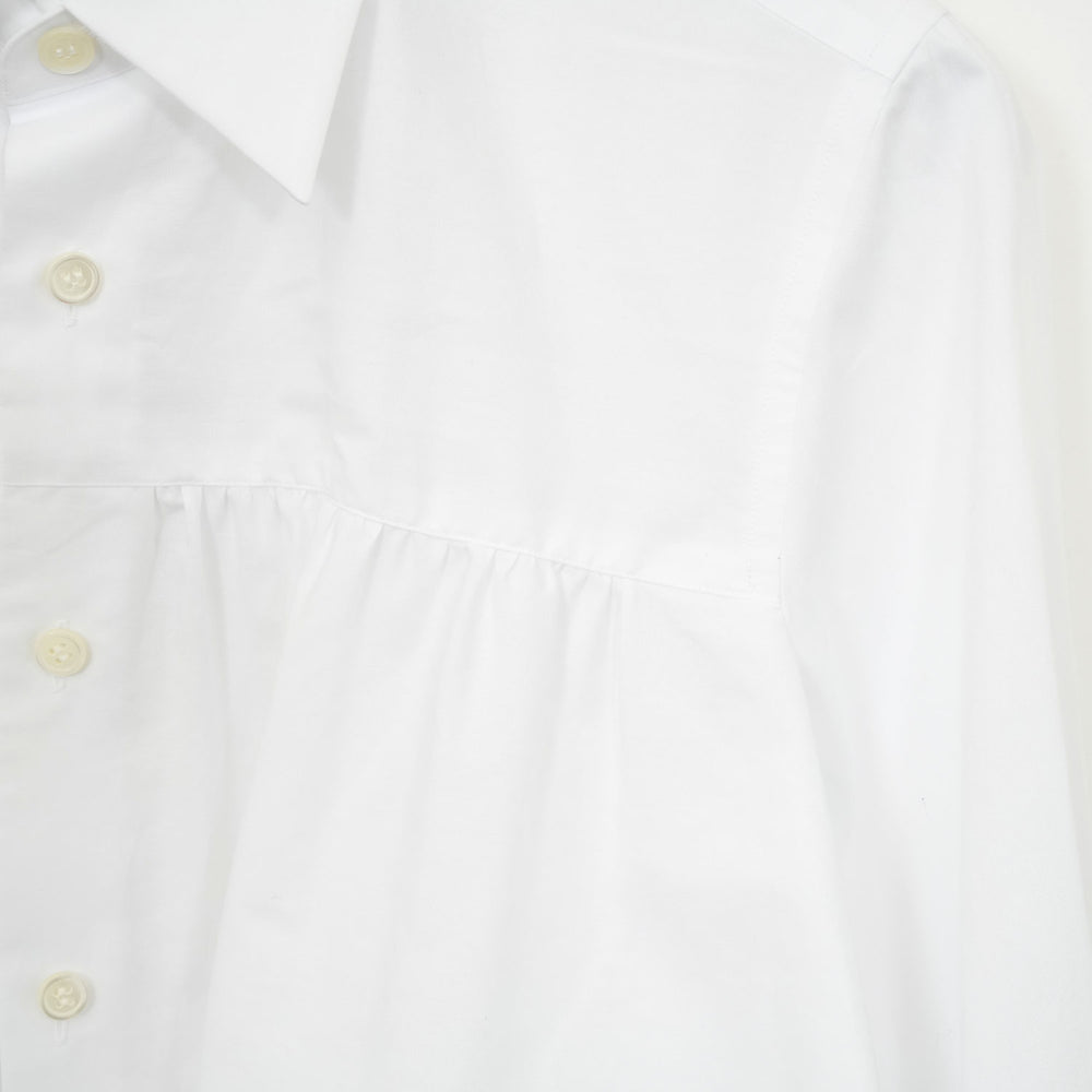 
                  
                    ブロードギャザーシャツ-WHITE-
                  
                