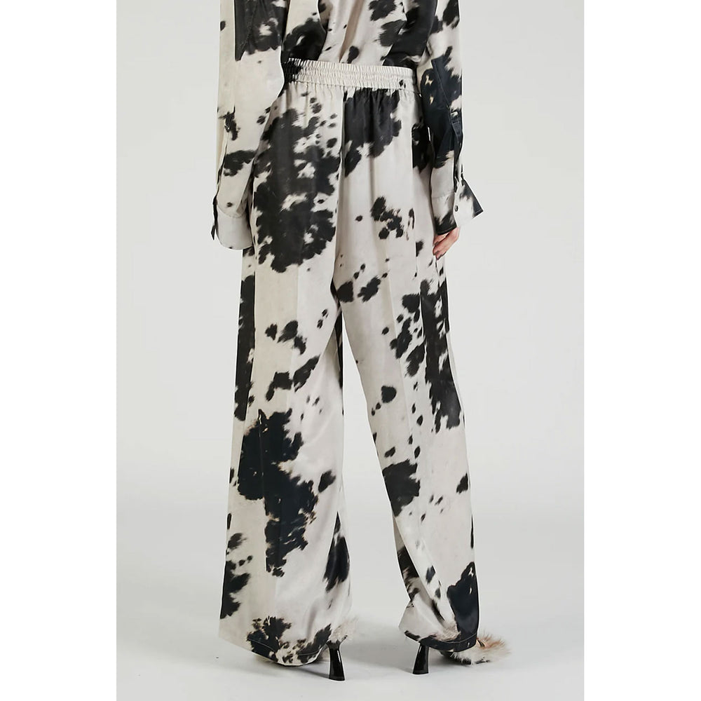 
                  
                    Harako Print Wide Pants-MLTI-
                  
                