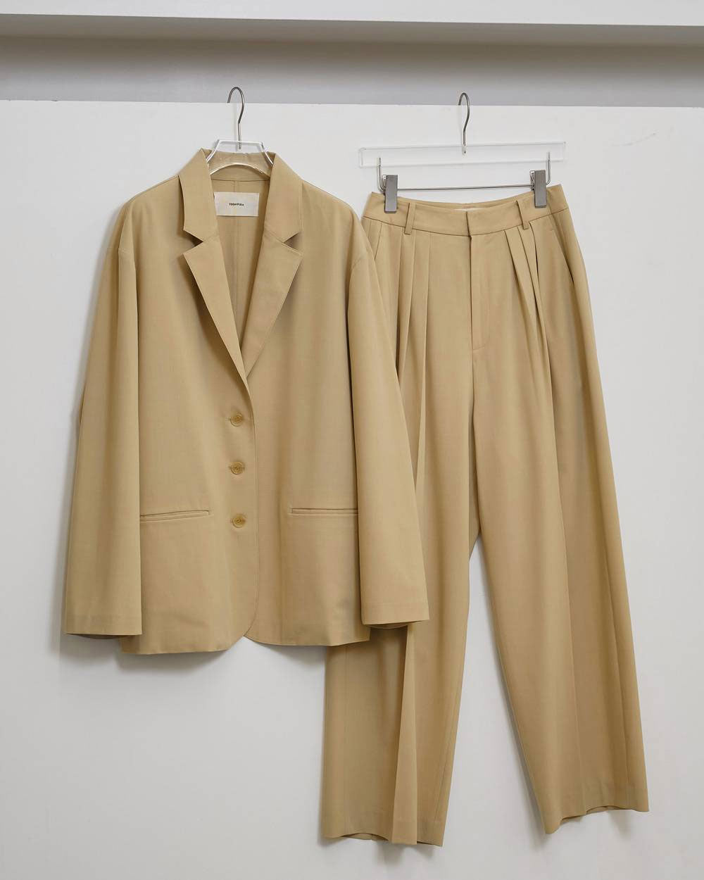 Dry Touch Rough Jacket -SAND- – OBLIGE