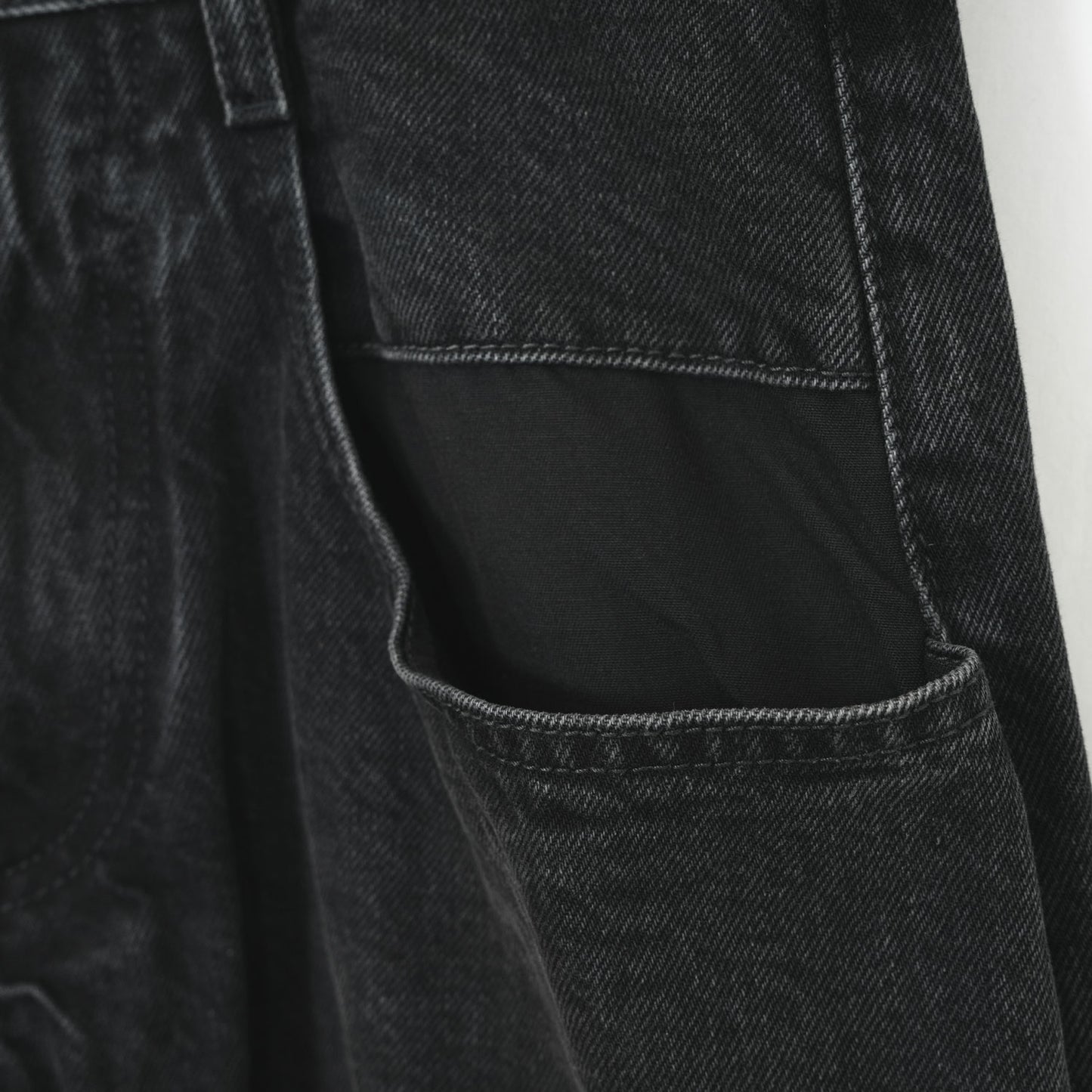
                  
                    Pocket jeans-BLACK-
                  
                