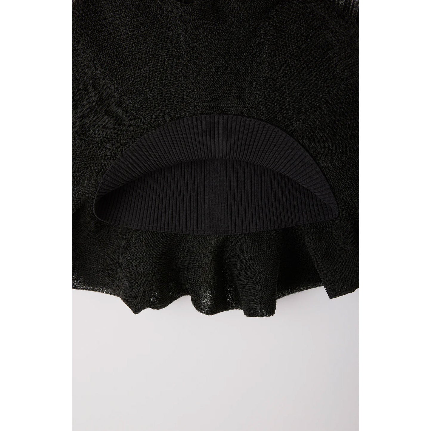 
                  
                    OVERRAPPED POTTERY TOP -BLACK-
                  
                