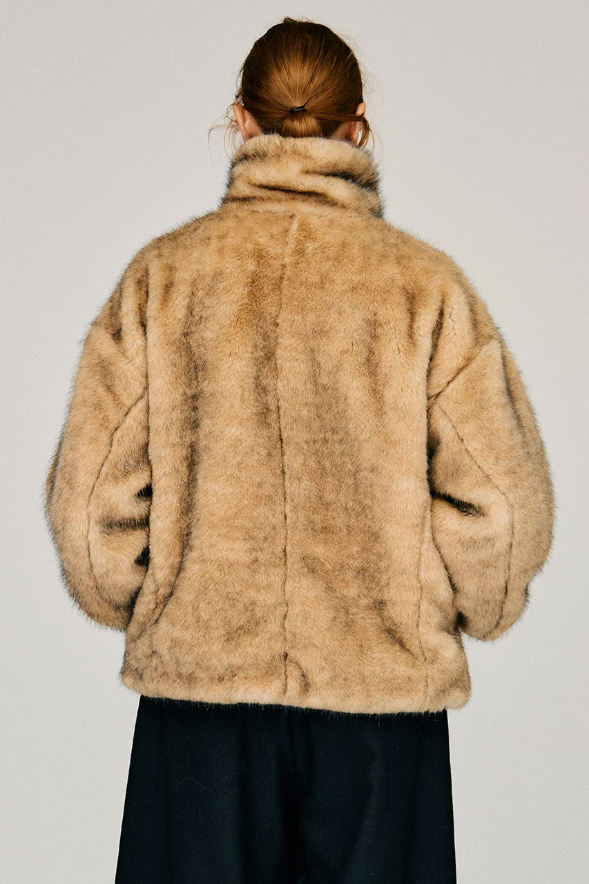 
                  
                    Faux Fur Bomber Jacket
                  
                