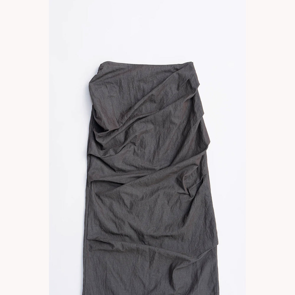 
                  
                    Drape Skirt -GREY-
                  
                
