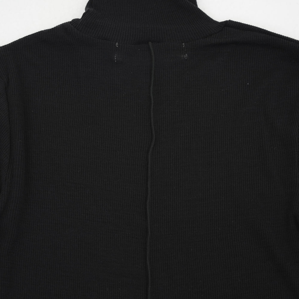 
                  
                    Pure Merino Wool Turtleneck Top -GRAY-
                  
                