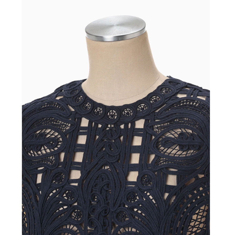 
                  
                    Cord Embroidery Vest - navy
                  
                