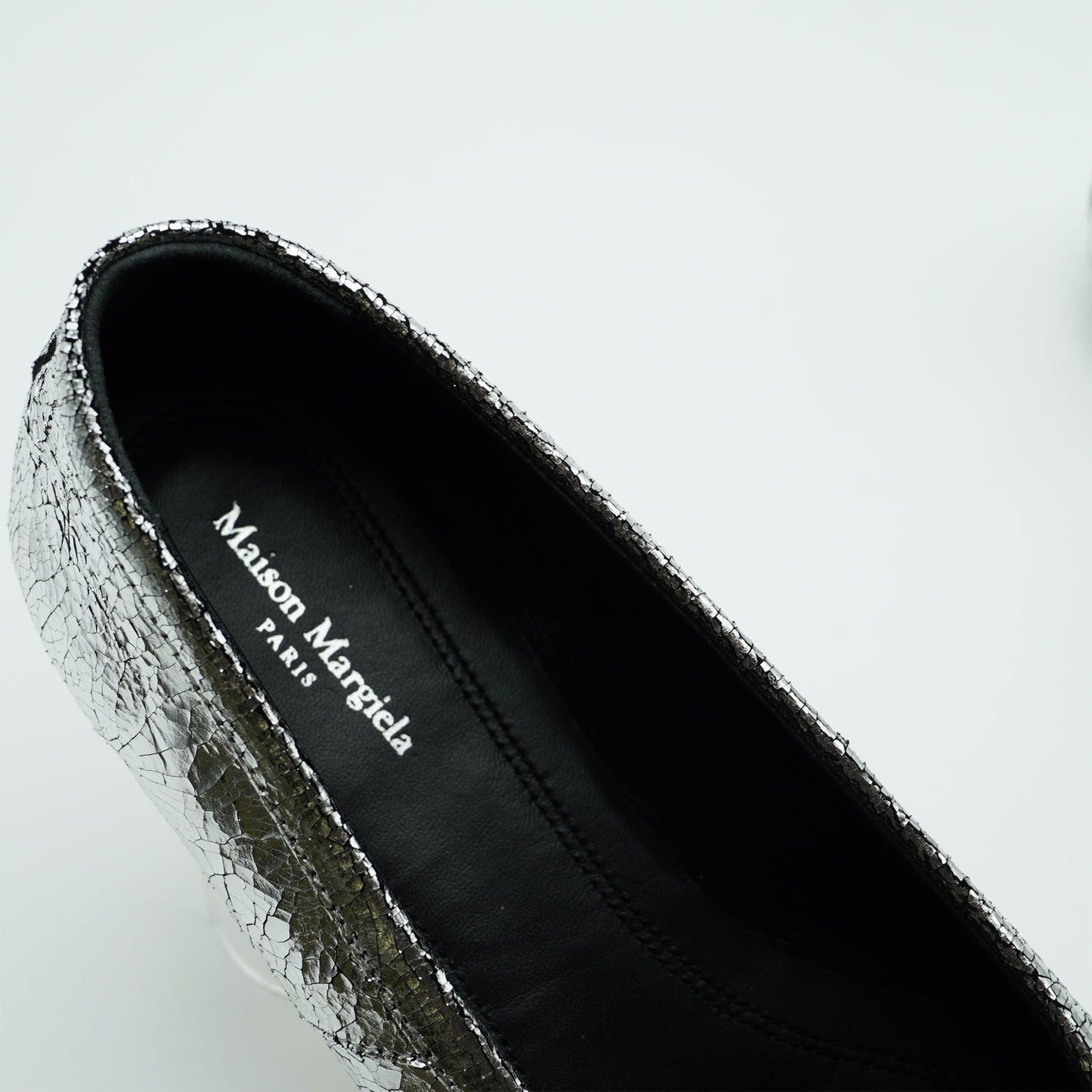 
                  
                    "Tabi" ballet shoes-SILVER-
                  
                