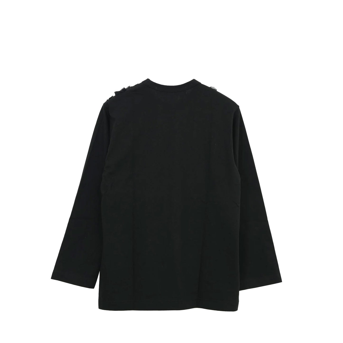 
                  
                    チュール刺繍カットソー-BLACK×SILVER-
                  
                