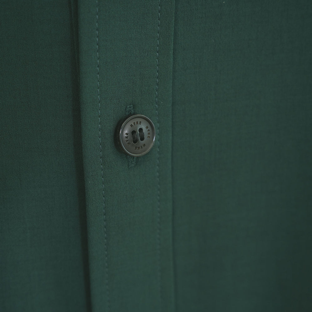 
                  
                    MAXI SHIRT DRESS-GREEN-
                  
                
