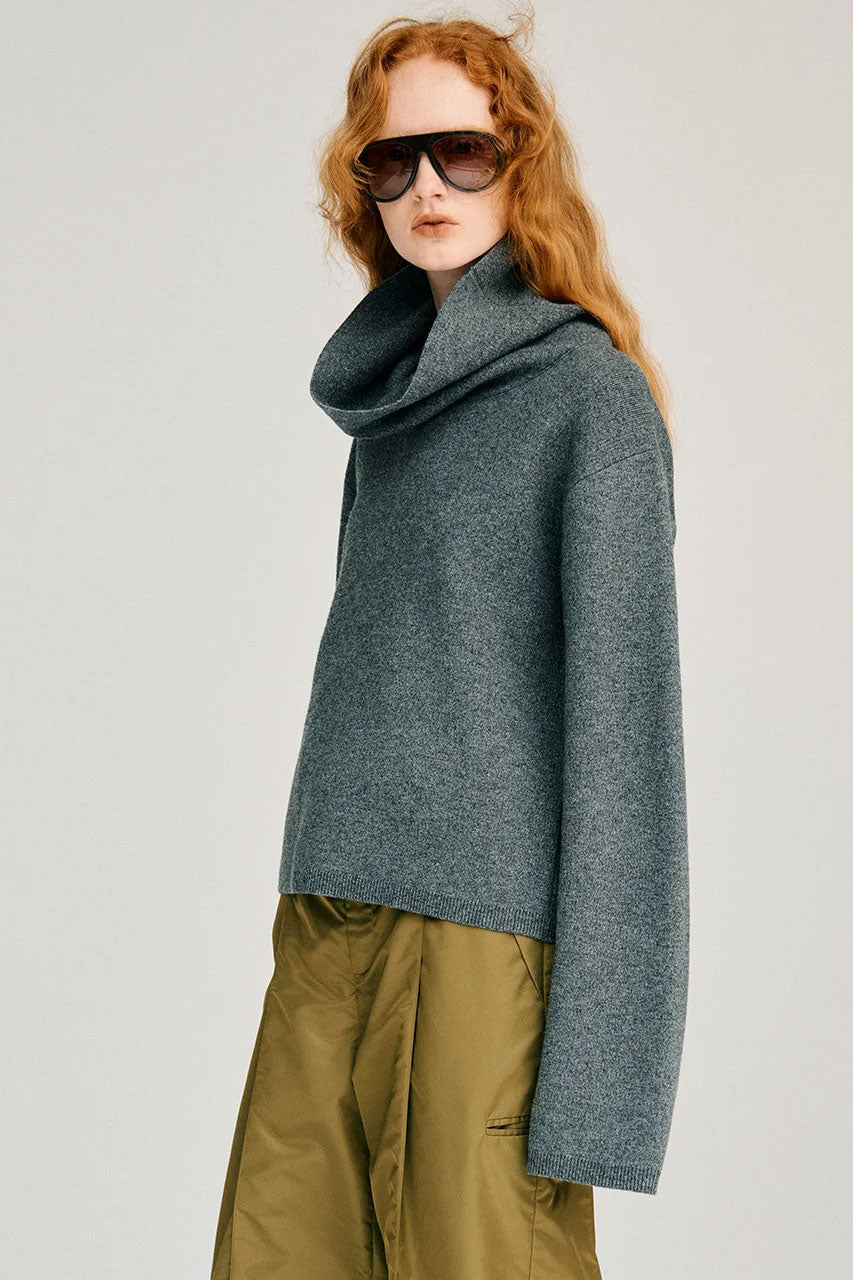 
                  
                    High-Neck Knit
                  
                