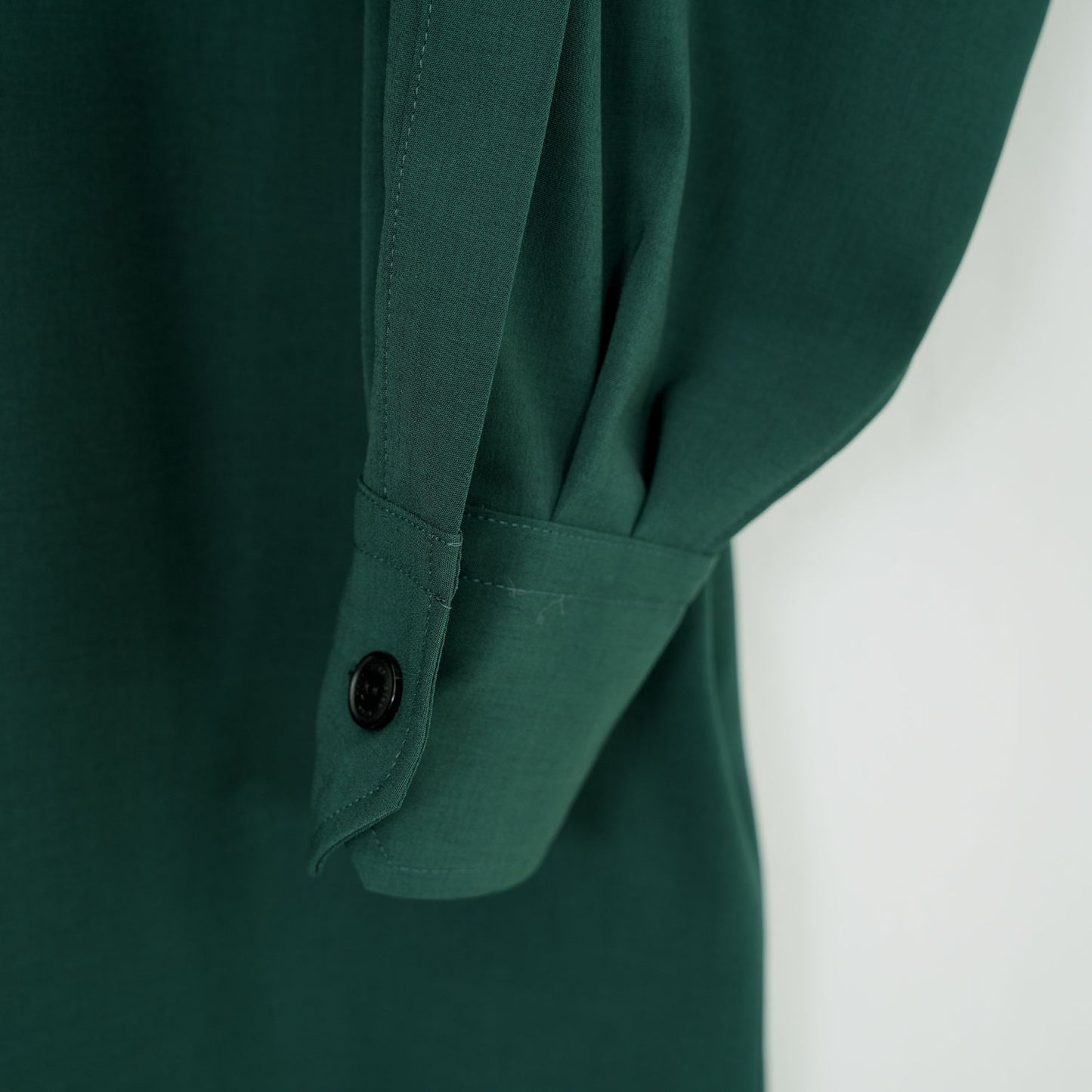 
                  
                    MAXI SHIRT DRESS-GREEN-
                  
                