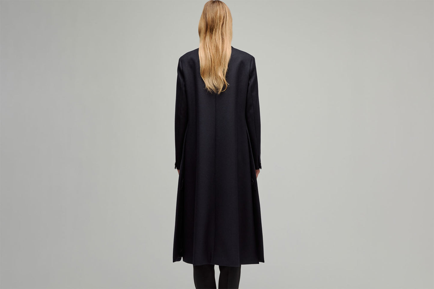 
                  
                    RERACS NOTCHED A-LINE COAT
                  
                