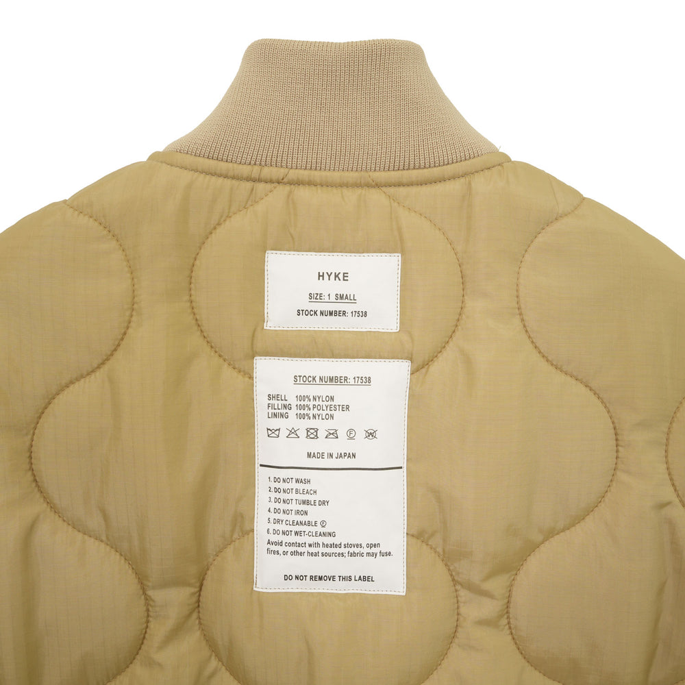 
                  
                    QUILTED LINER TYPE CWU-9/P JACKET -SANDSTONE-
                  
                