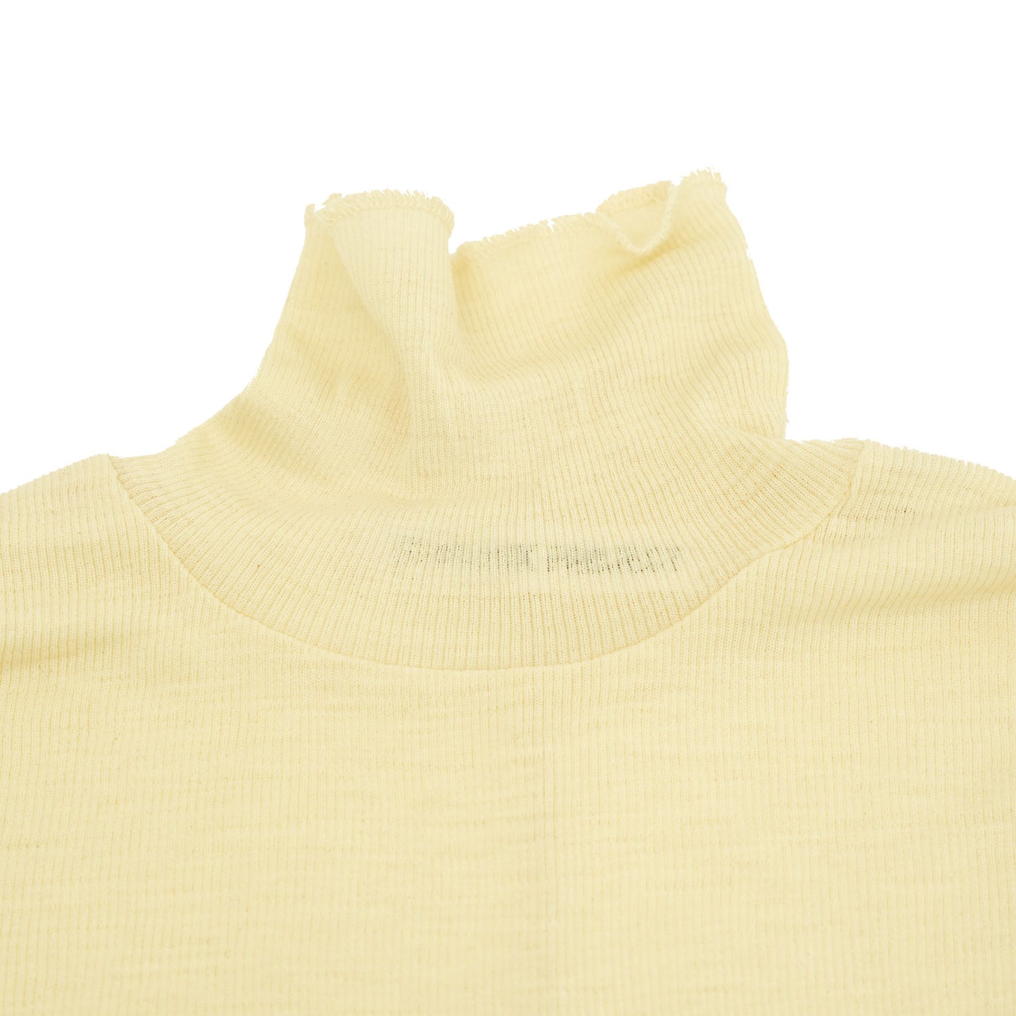 
                  
                    Pure Merino Wool Turtleneck Top -GRAY-
                  
                