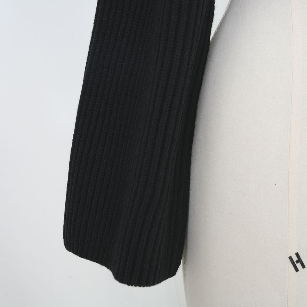 
                  
                    RIBBED KNIT WOOL SHRUG-CAMEL-
                  
                