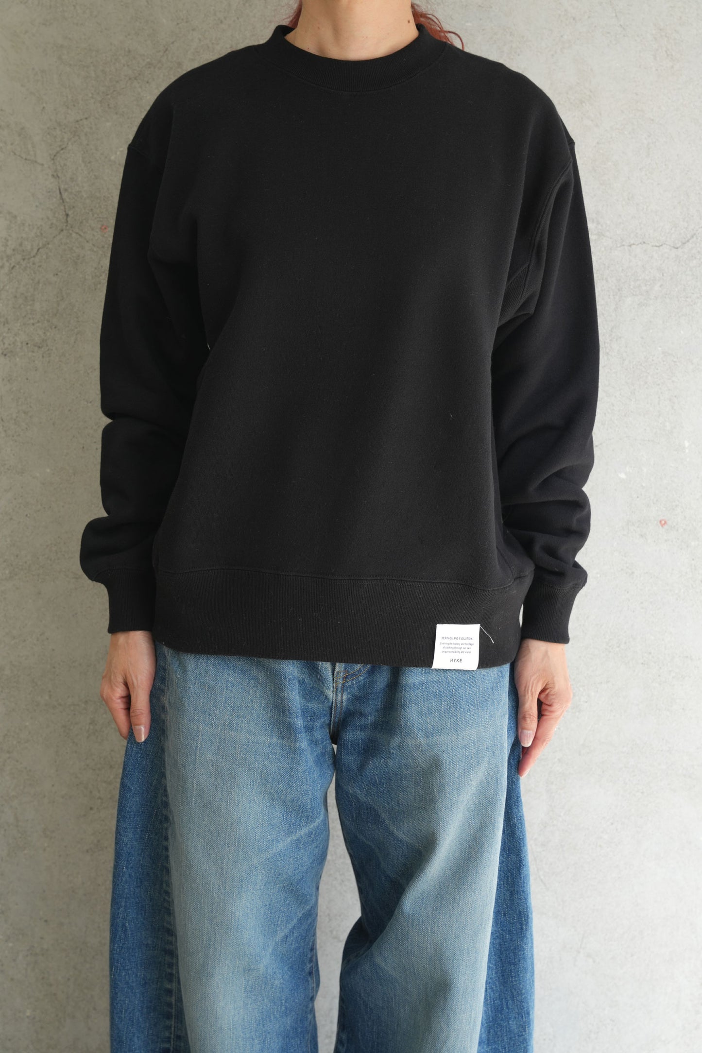 
                  
                    SWEAT SHIRT-CHACOAL-
                  
                