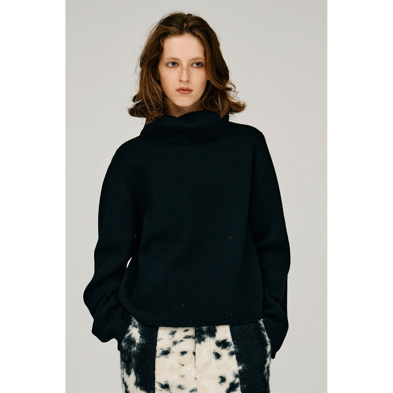 
                  
                    High-Neck Knit
                  
                