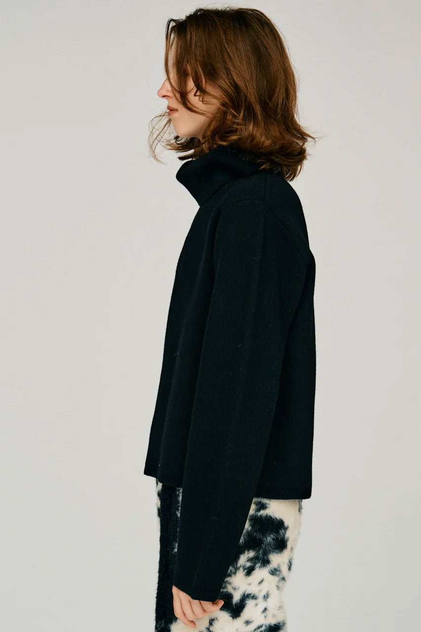 
                  
                    High-Neck Knit
                  
                