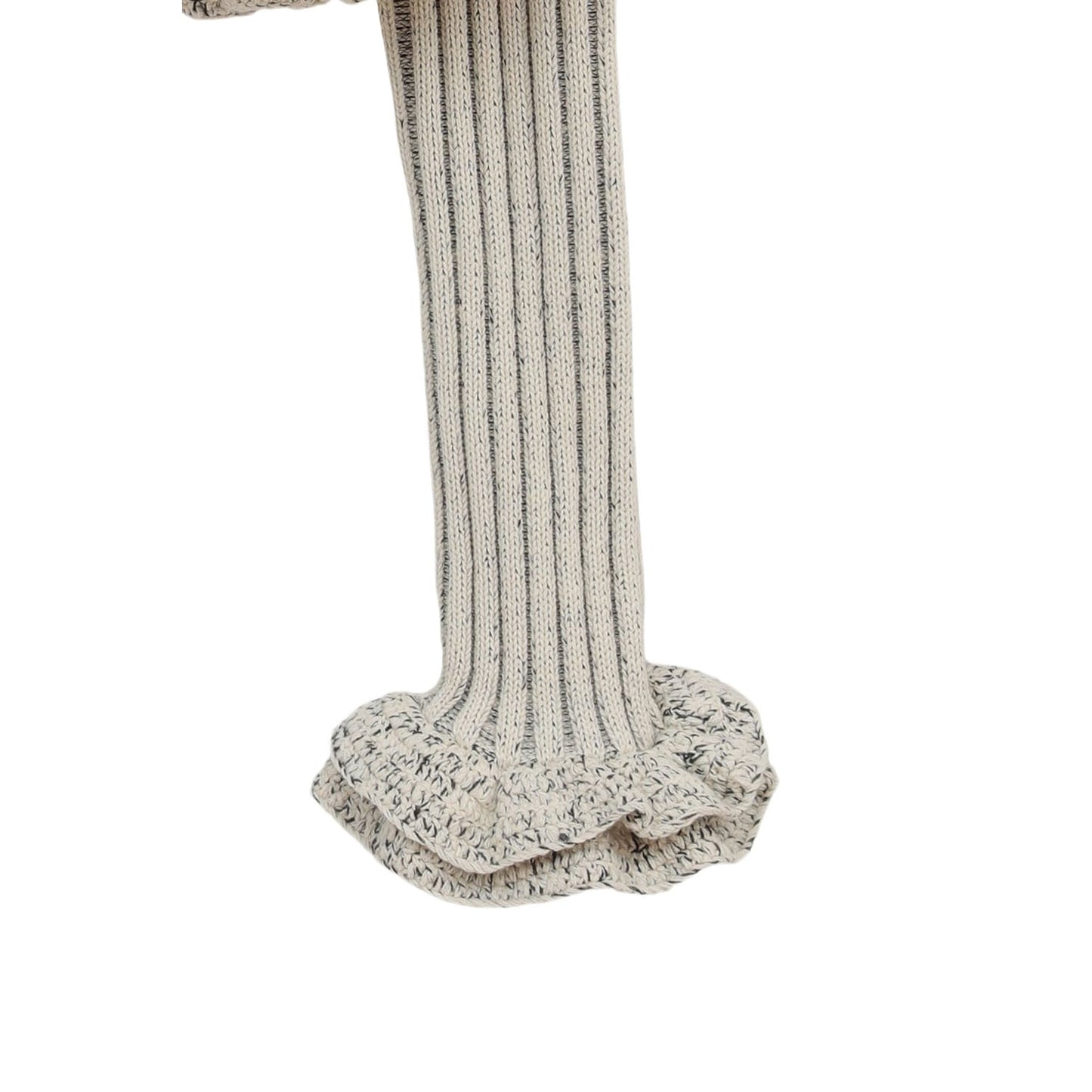 
                  
                    W FACE SHORT FRILLED KNIT TOPS -WHITE-
                  
                