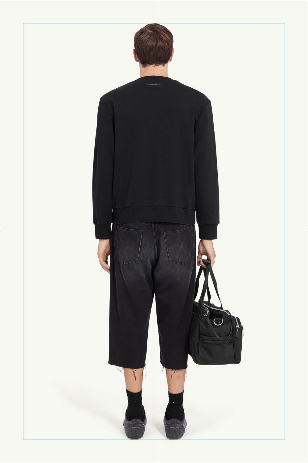 
                  
                    spray print sweatshirt-Black-
                  
                