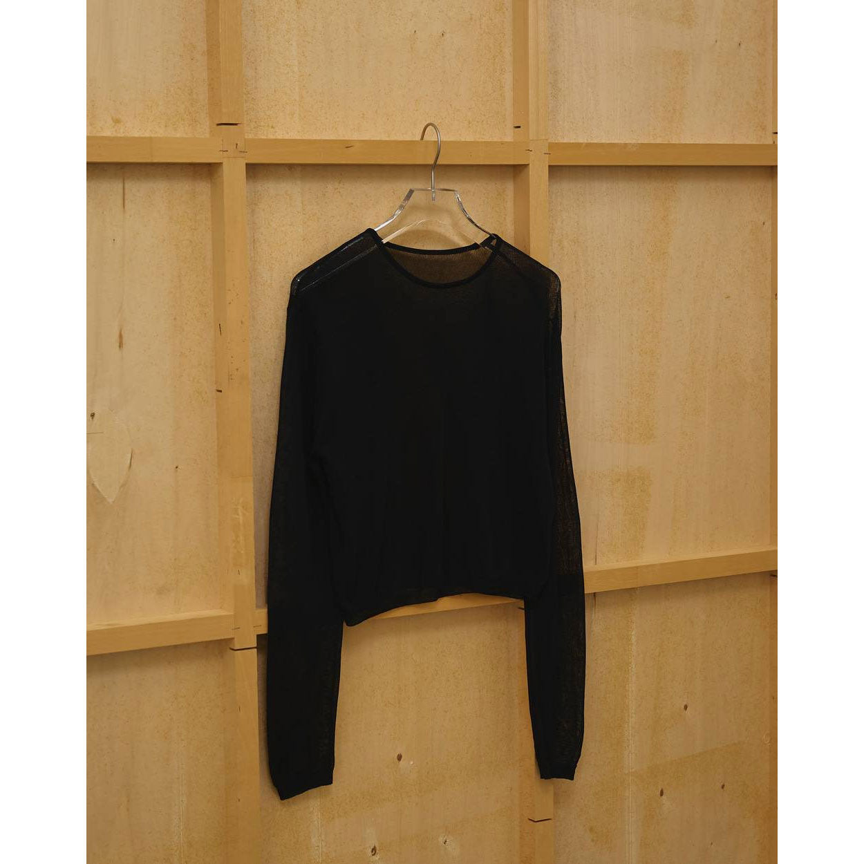 
                  
                    Compact Sheer Knit -GRAY-
                  
                