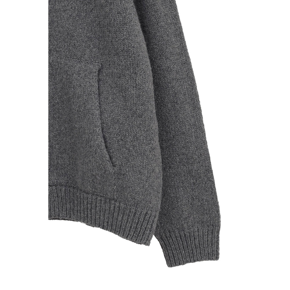 
                  
                    POCKET ZIP KNIT TOPS-GRAY-
                  
                