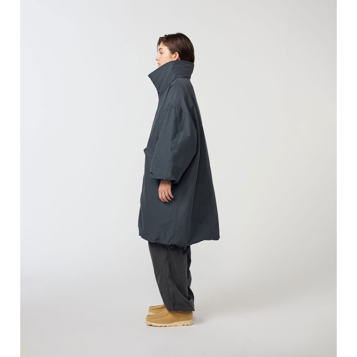 
                  
                    Double Peak Field Down Coat - BLACK -
                  
                
