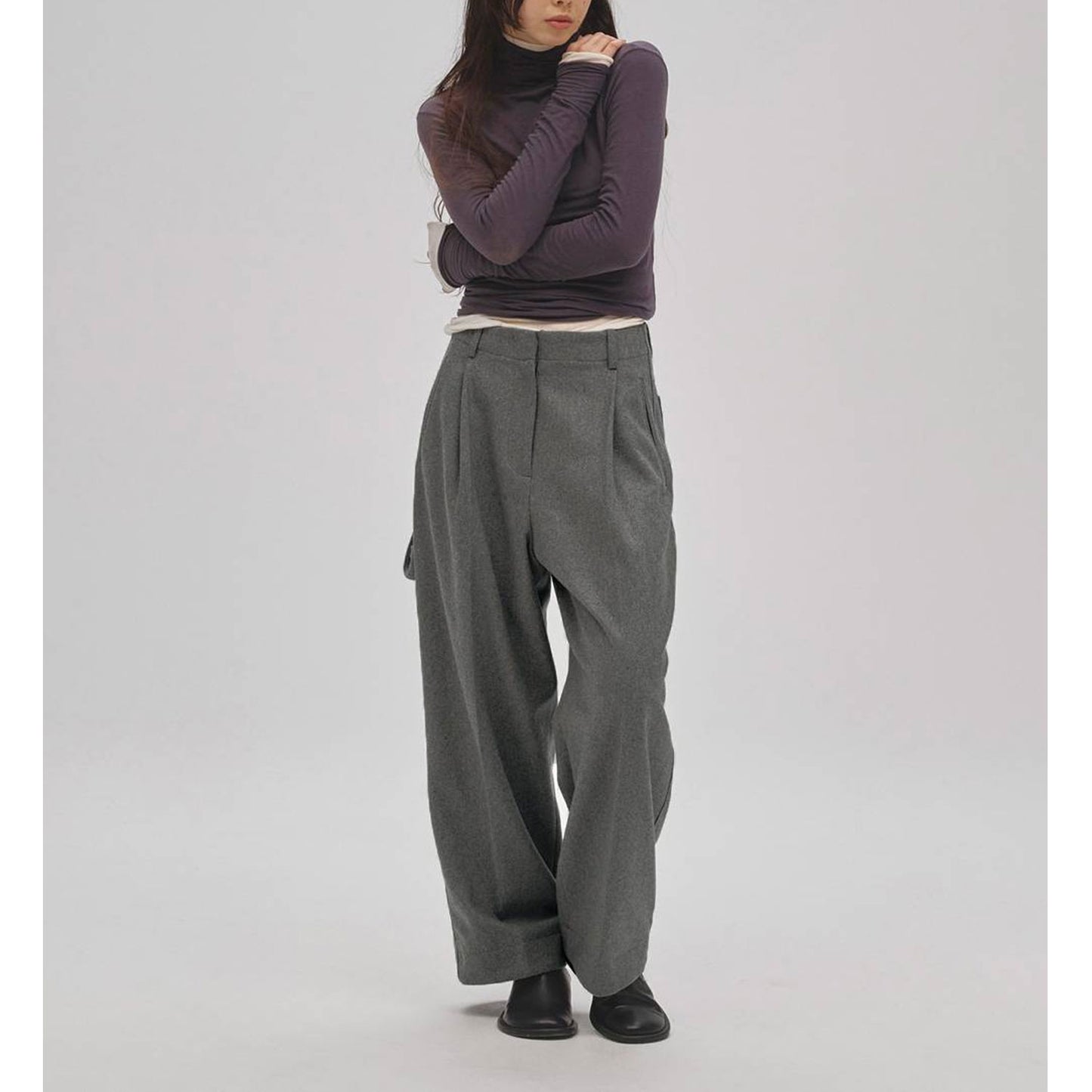 
                  
                    Wool Painter Pants -GRAY-
                  
                