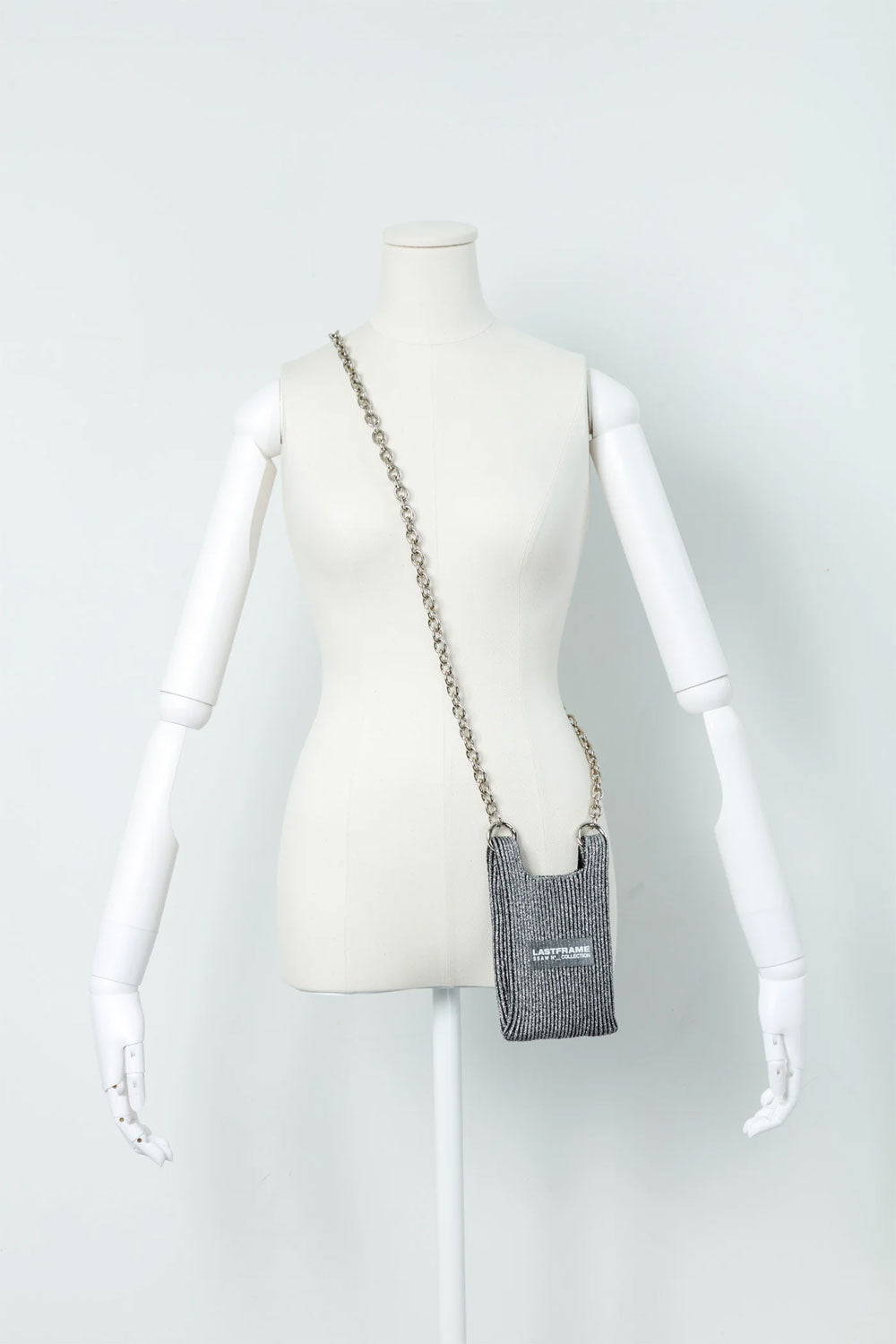 
                  
                    KYOTO METALLIC MARKET BAG MICRO -DARK SILVER×BLACK-
                  
                