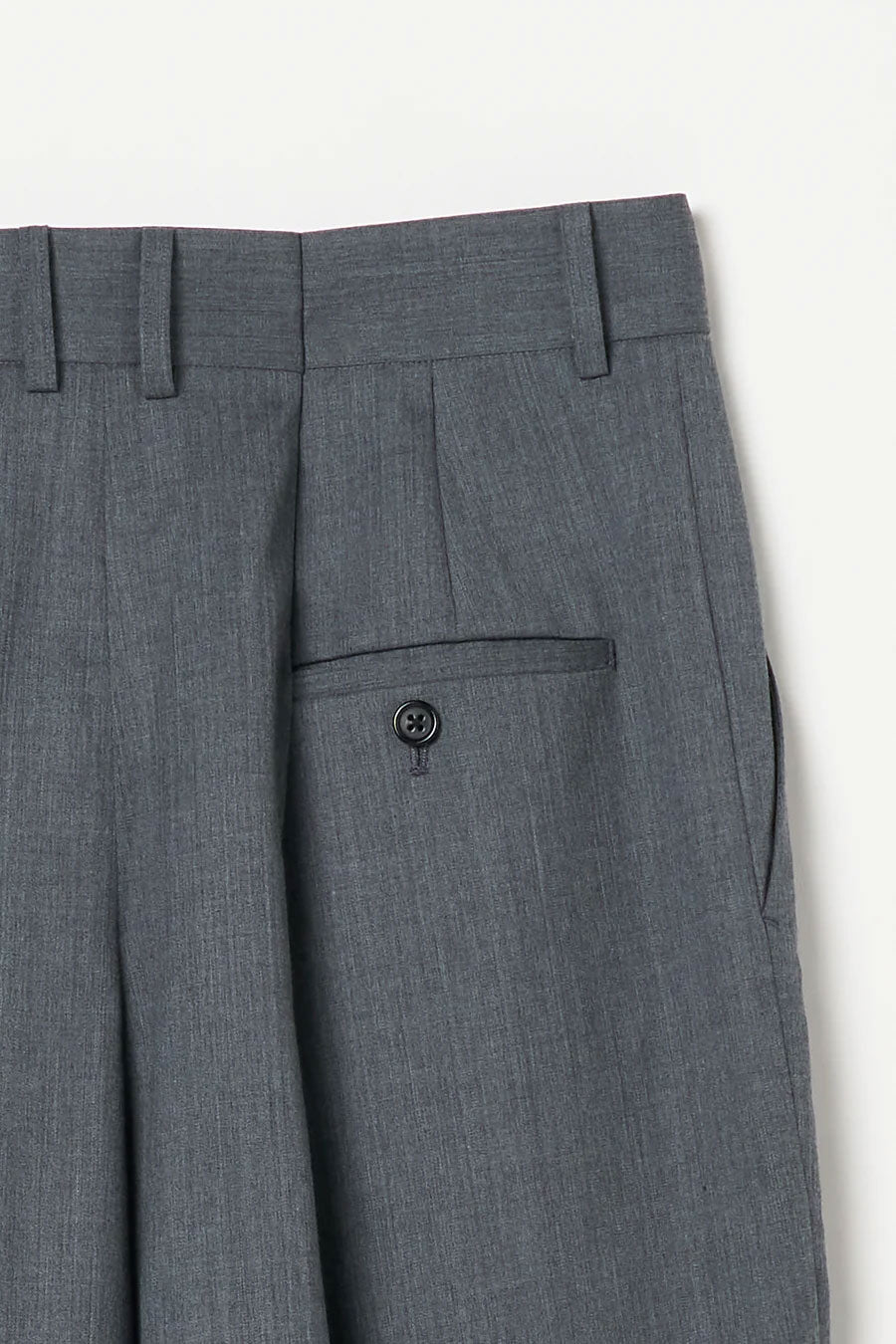 
                  
                    Wool Over Size Pants -NAVY STRIPE-
                  
                