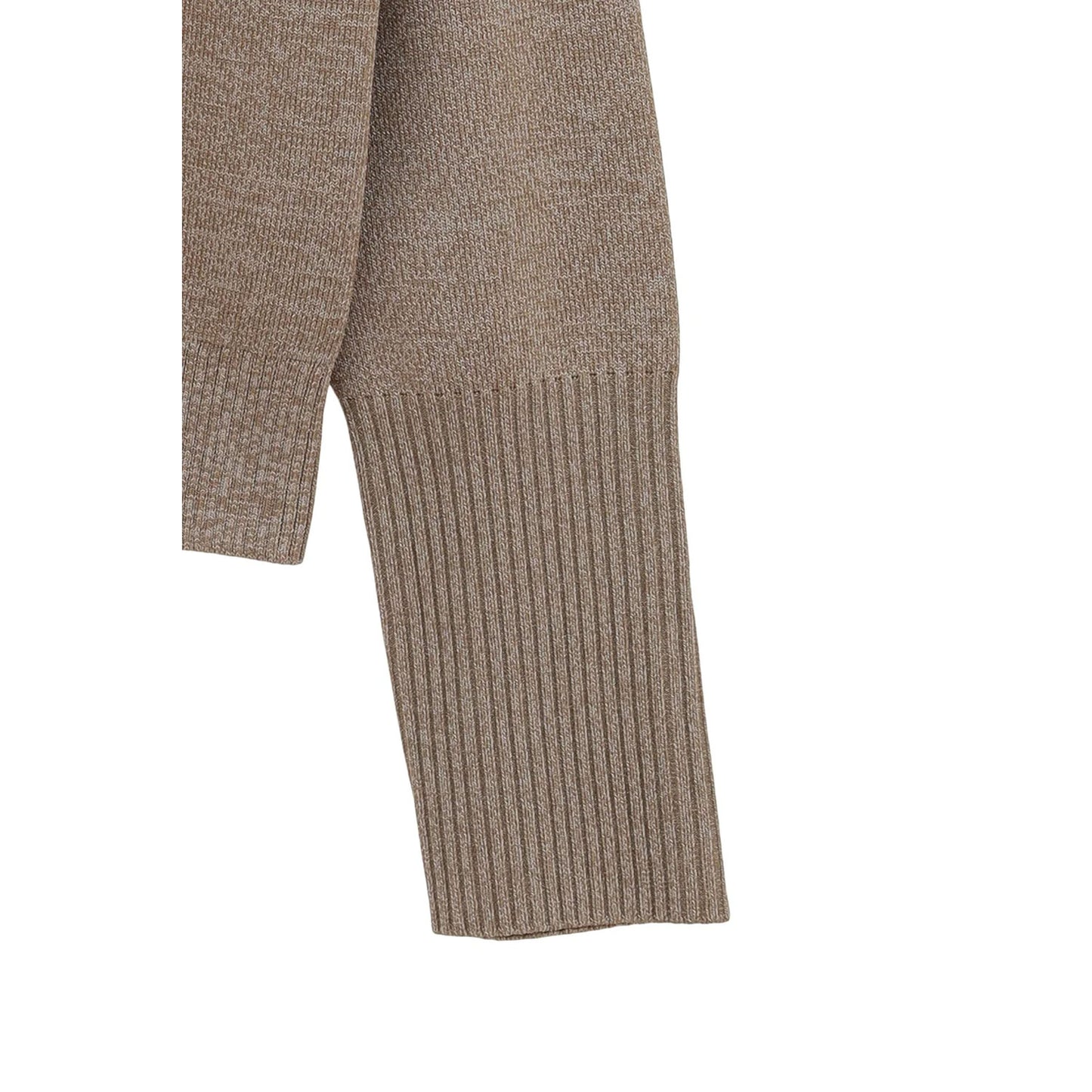 
                  
                    BASIC COMPACT KNIT TOPS -BEIGE-
                  
                