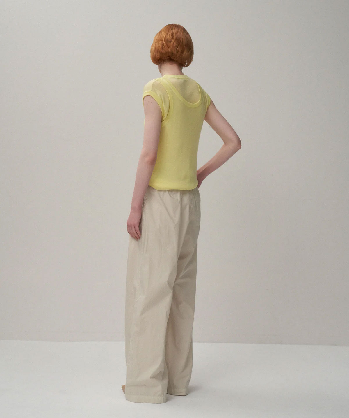 
                  
                    NATURAL DYED COTTON LAWN | TWO TUCKED EASY PANTS
                  
                