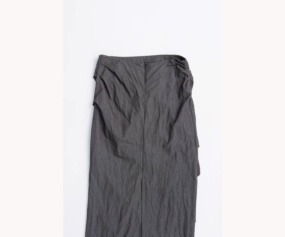 
                  
                    Drape Skirt -GREY-
                  
                