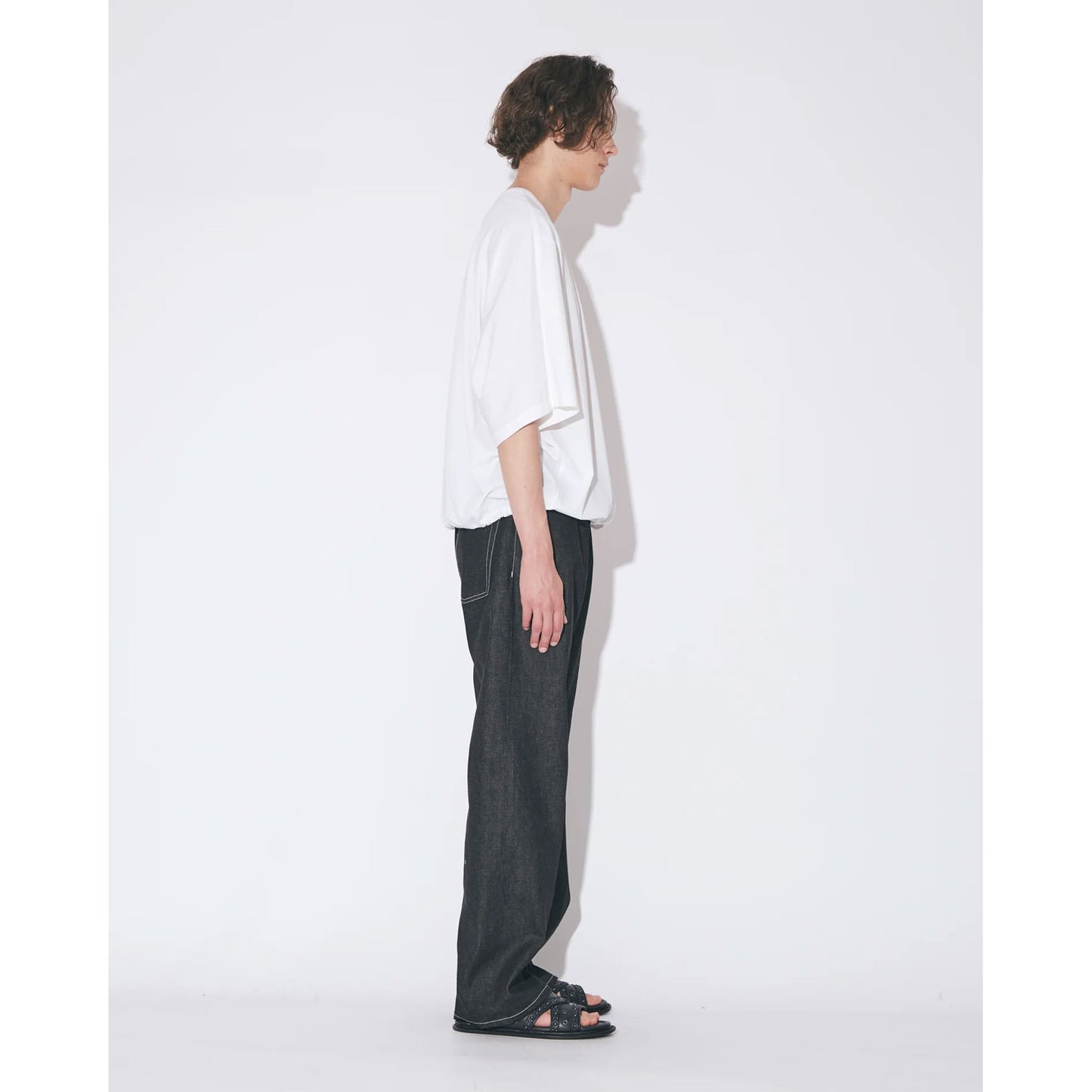 
                  
                    ELS cotton jersey set in dolman top -BLACK-
                  
                