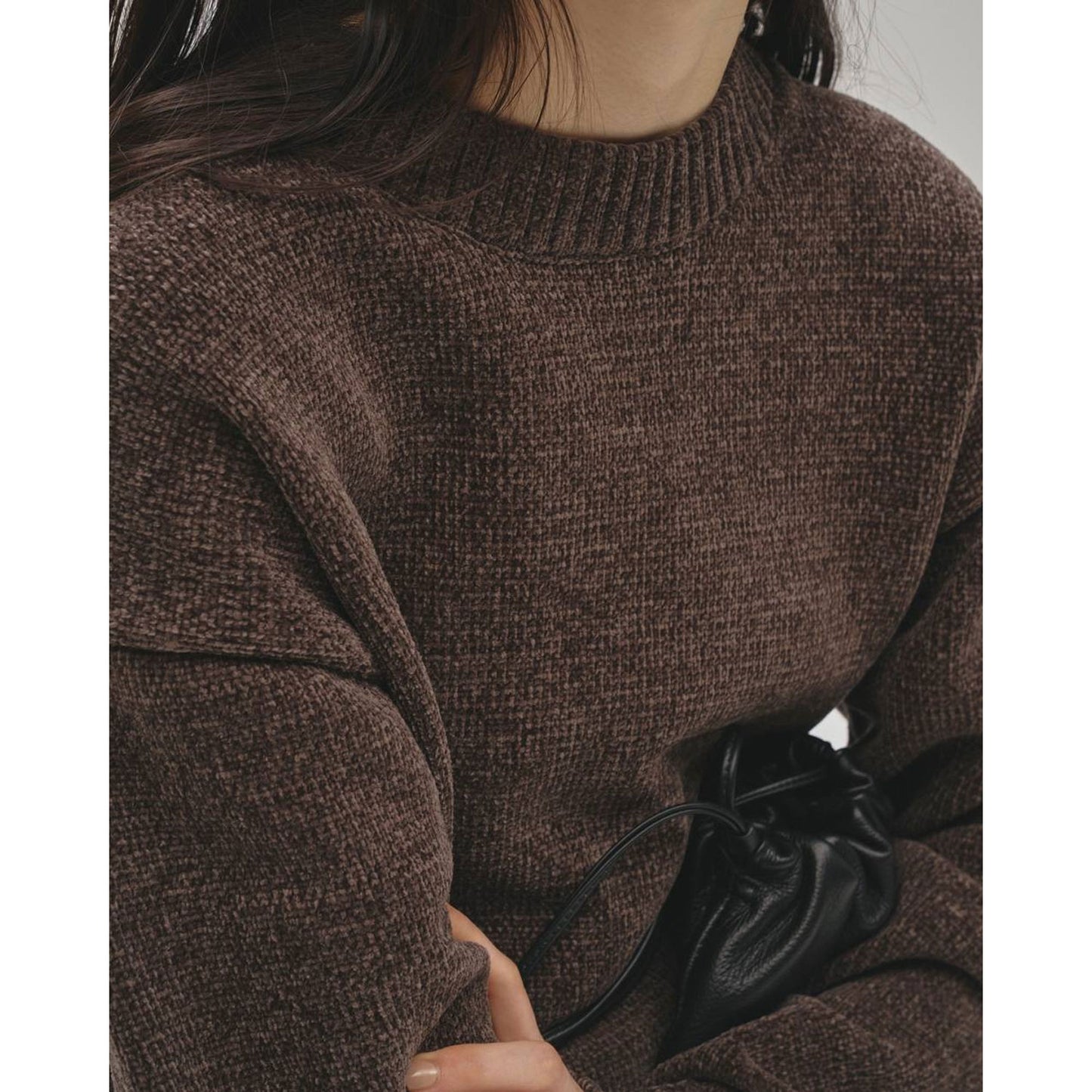 
                  
                    Mallyarn Boyfriend Knit -BLACK-
                  
                