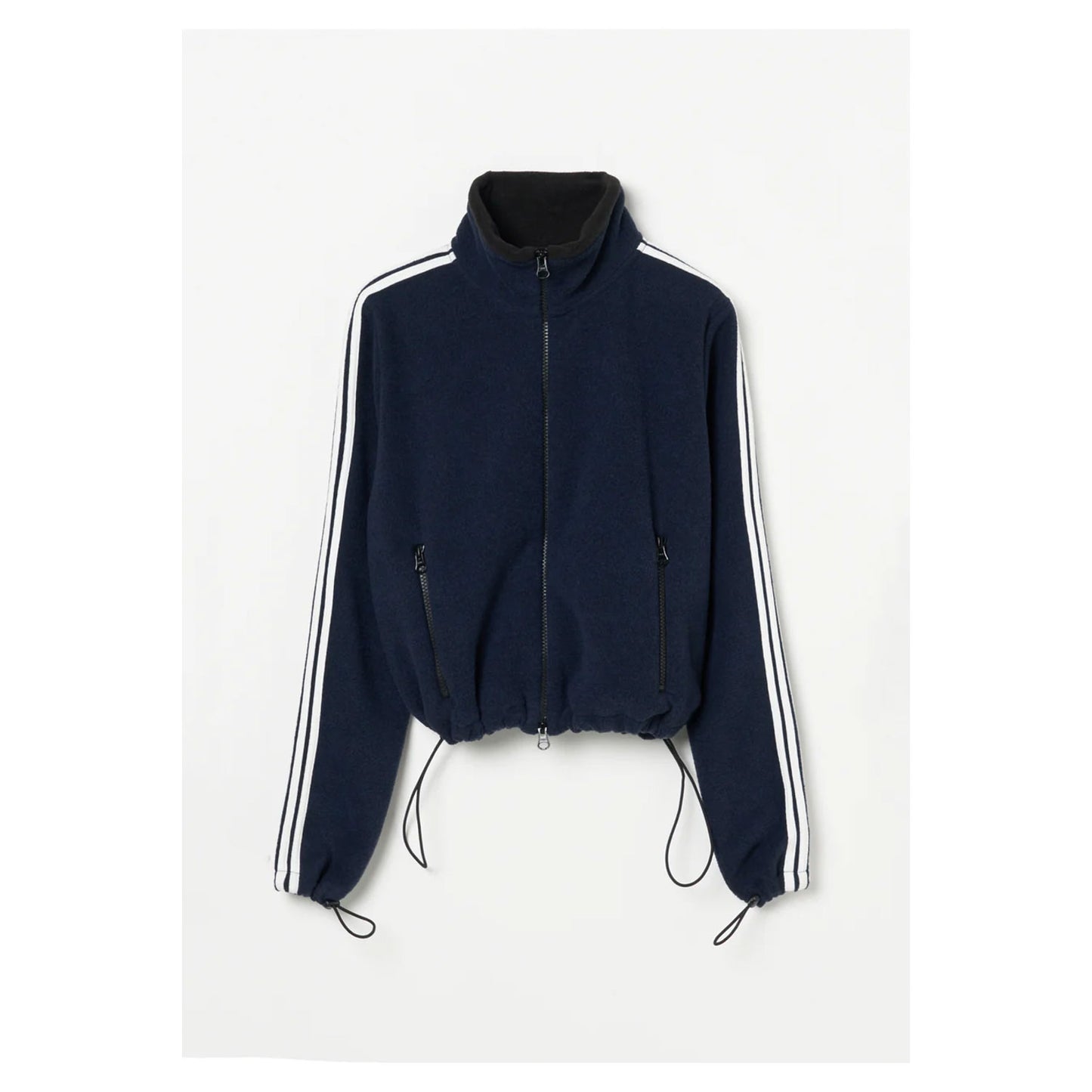 
                  
                    Fleece Tight Fit Track Jacket -DK.GREY-
                  
                