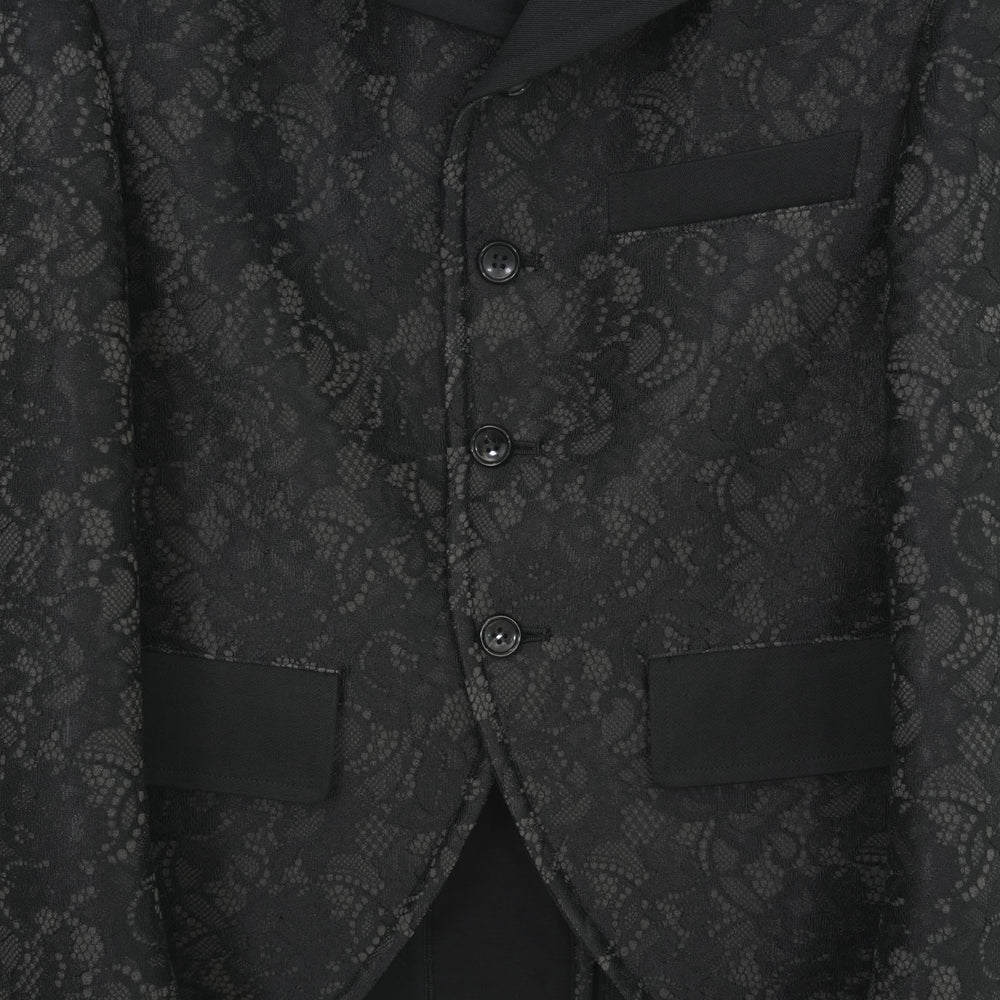 
                  
                    エステルレースボンディングジャケット-BLACK-
                  
                