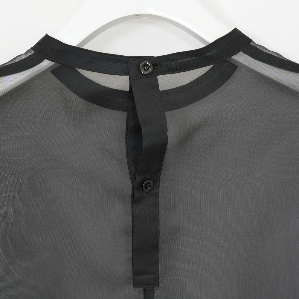 
                  
                    SHEER BLOUSE-BLACK-
                  
                