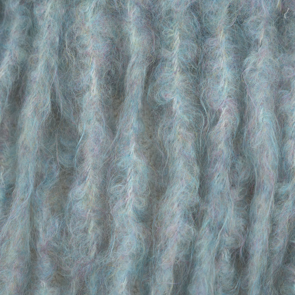 
                  
                    Logo wool scarf -Light Blue Melange-
                  
                