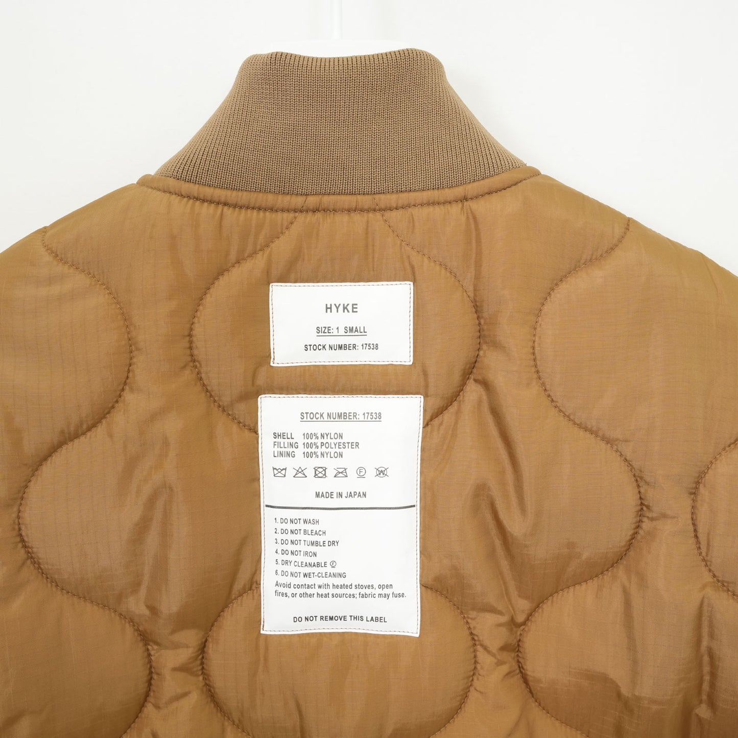 
                  
                    QUILTED LINER TYPE CWU-9/P JACKET -SANDSTONE-
                  
                