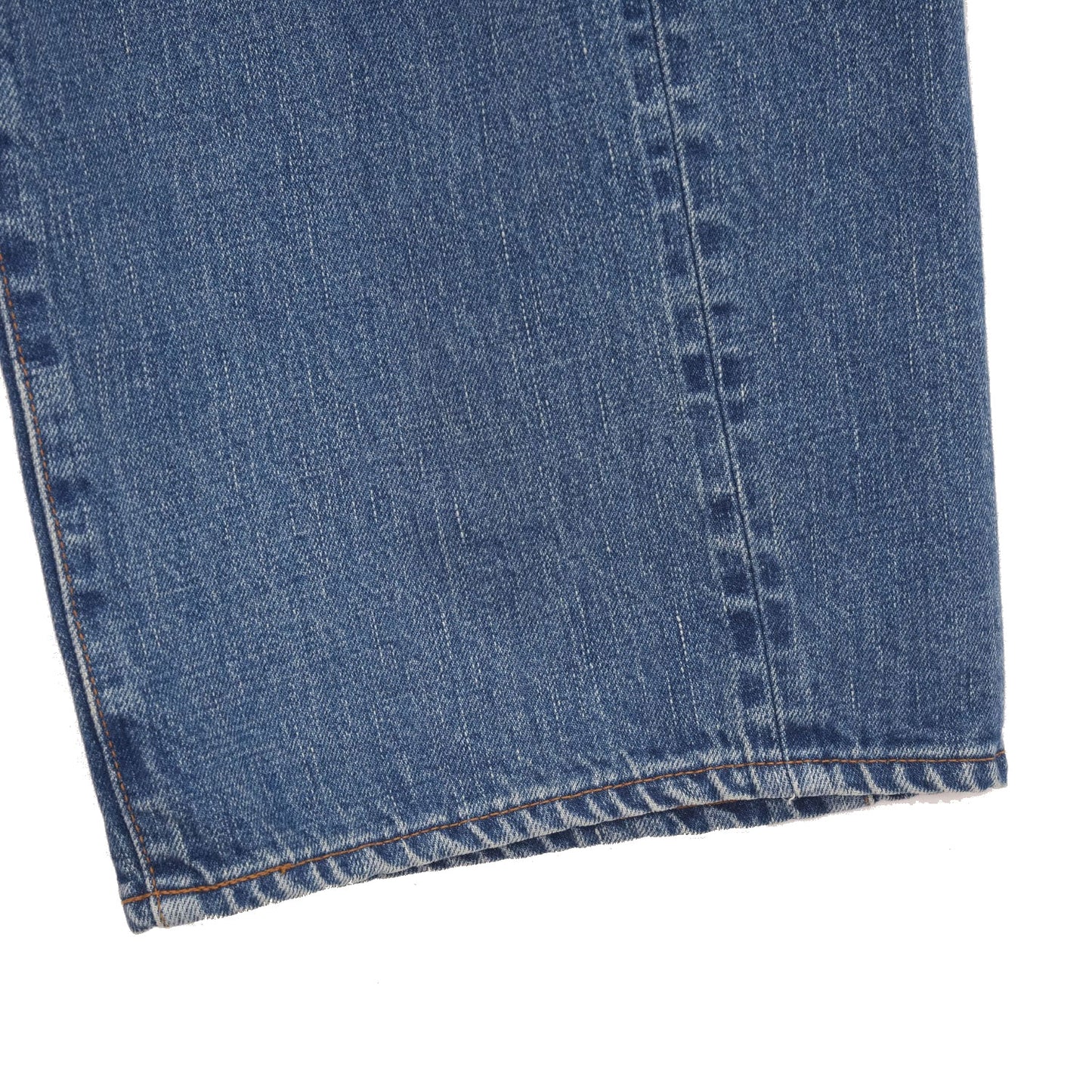 
                  
                    DENIM BARREL LEG JEANS-USED WASH(BLUE)-
                  
                