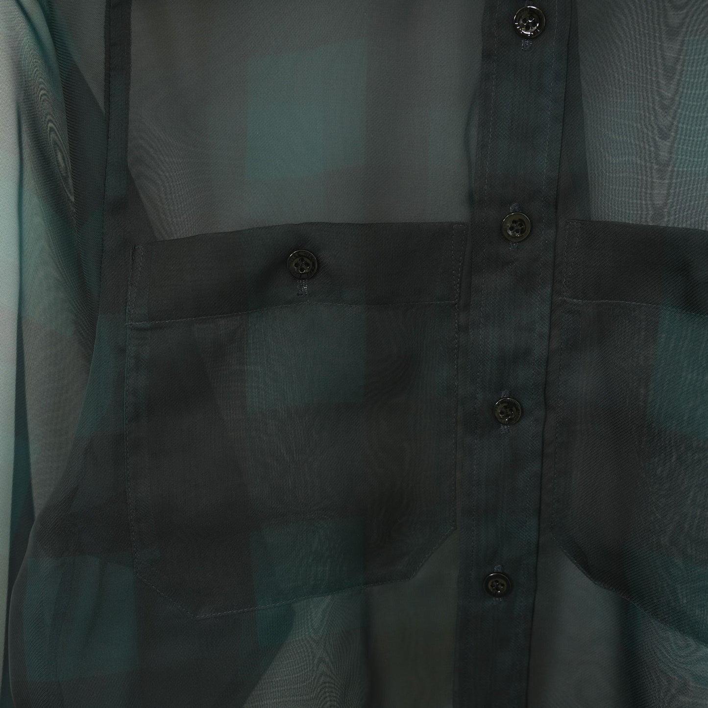 
                  
                    SHEER PLAID SHIRT-C/BROWN-
                  
                