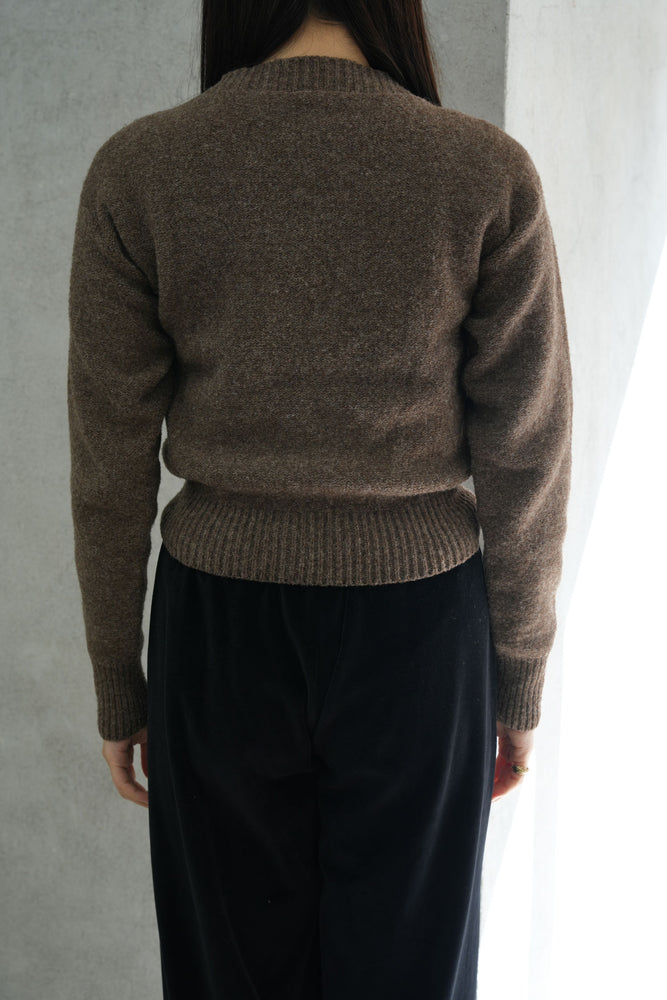 
                  
                    TIER CARDIGAN-BUREL BROWN-
                  
                